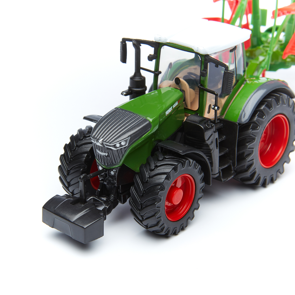 Bburago Fendt - 1050 Vario Tractor With Whirl Rake 18-31665 (18-31750)