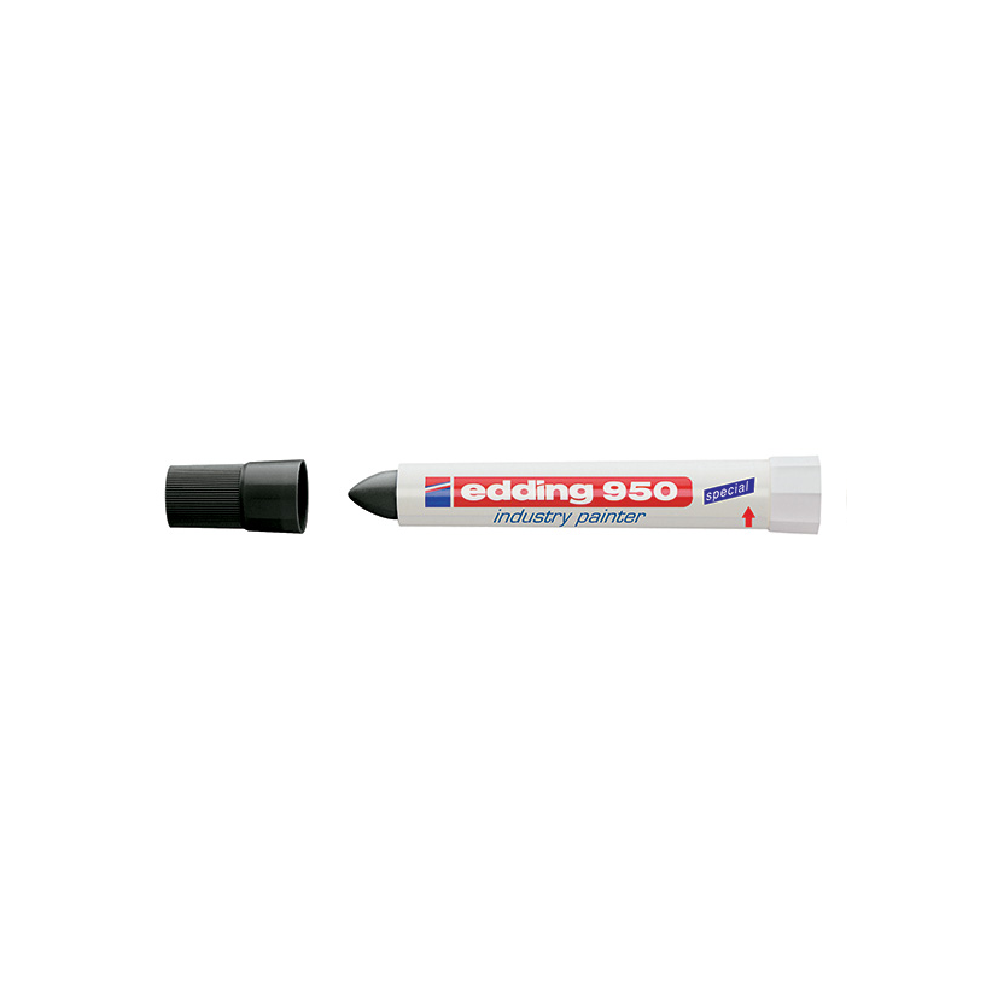 Edding – Μαρκαδόρος Πάστας Industry Marker 950, Μαύρο 950-1
