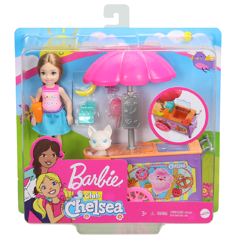 Mattel Barbie - Club Chelsea Πάμε Βόλτα Για Παγωτό! GHV76 (FDB32)