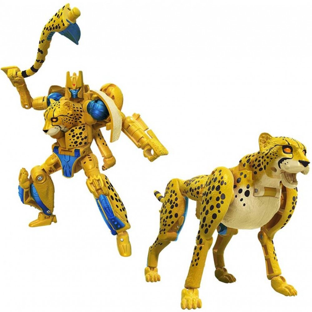 Hasbro Transformers - Generations War For Cybetron, Kingdom Deluxe Cheetor F0669 (F0364)