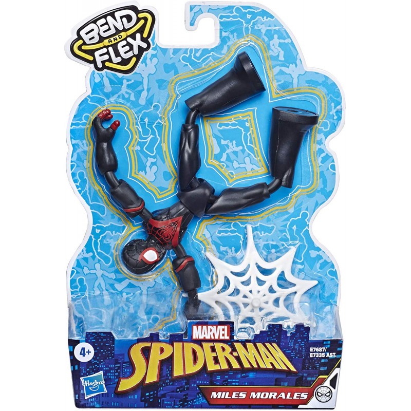 Hasbro - Marvel Spider-Man Bend And Flex Miles Morales E7687 (E7335)