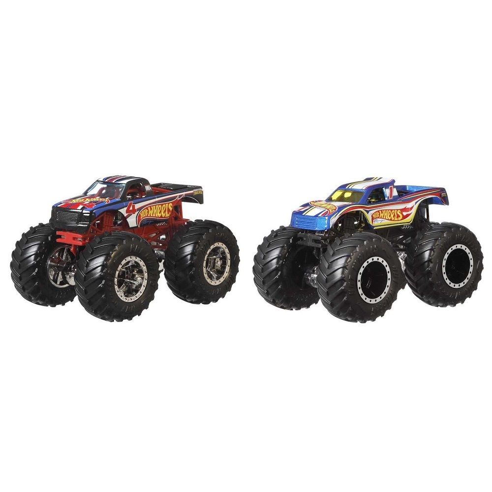 Mattel Hot Wheels - Monster Trucks, 4 Vs 1 GTJ50 (FYJ64)
