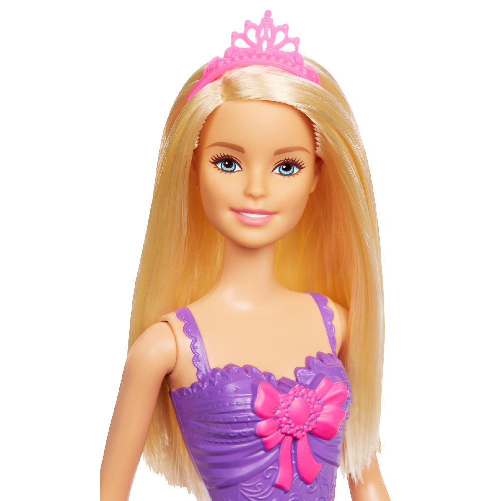 Mattel Barbie - Πριγκιπικό Φόρεμα Μωβ Μπούστο Με Ροζ Φούστα GGJ94 (DMM06)