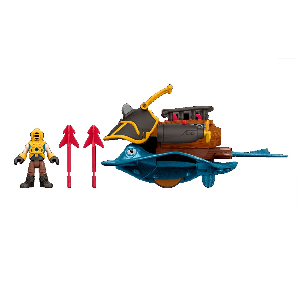 Fisher-Price - Imaginext - Captain Nemo & Stingray DTH43 (DHH64)