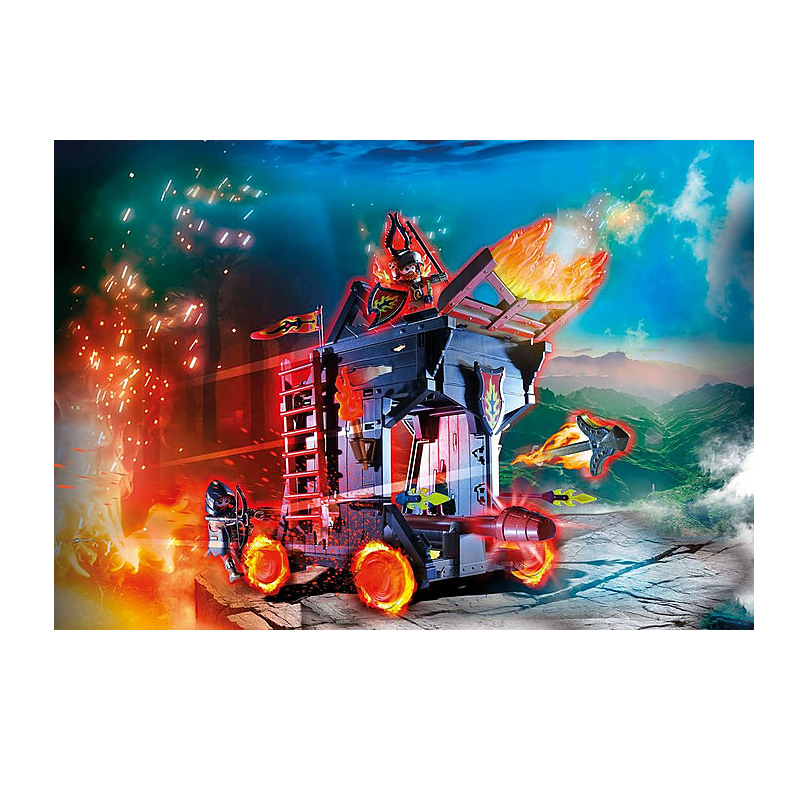 Playmobil Novelmore - Πολιορκητική Μηχανή Φωτιάς Του Μπέρναμ 70393
