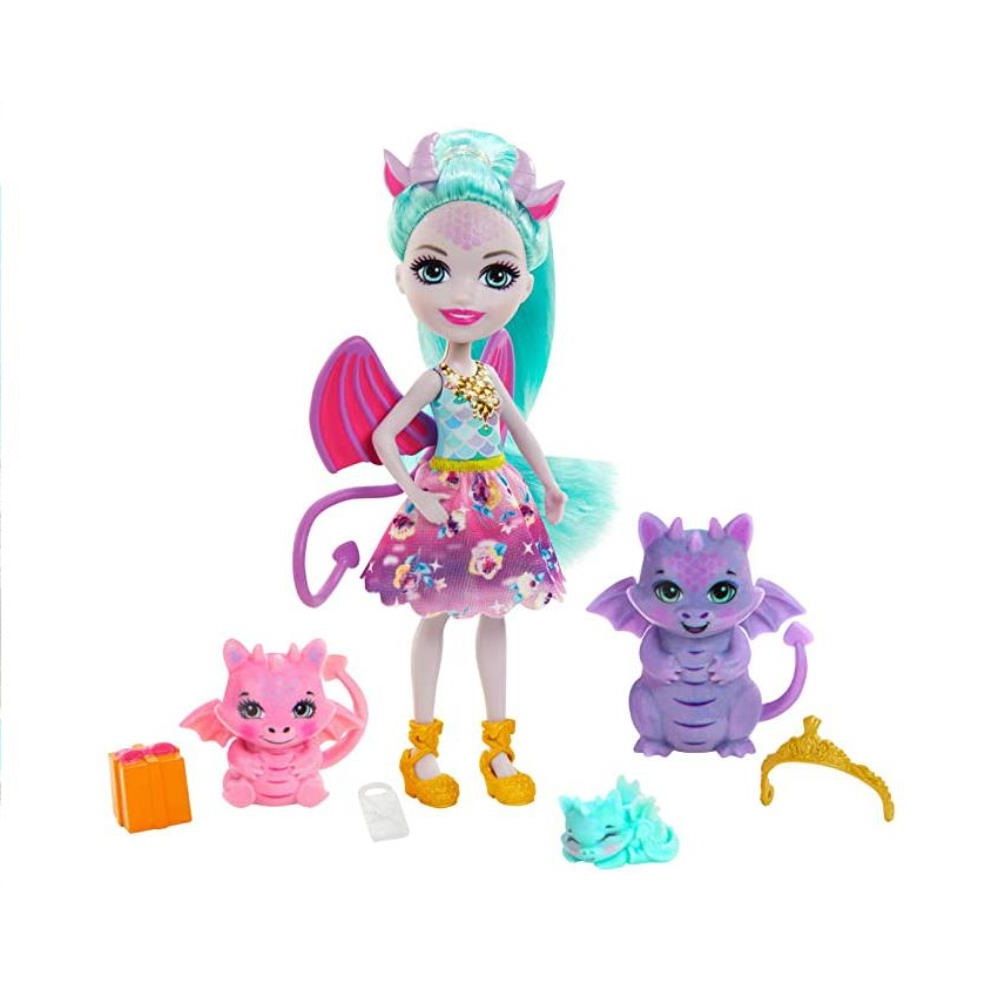 Mattel Enchantimals Royals - Deanna Dragon Family GYJ09 (GJX43)