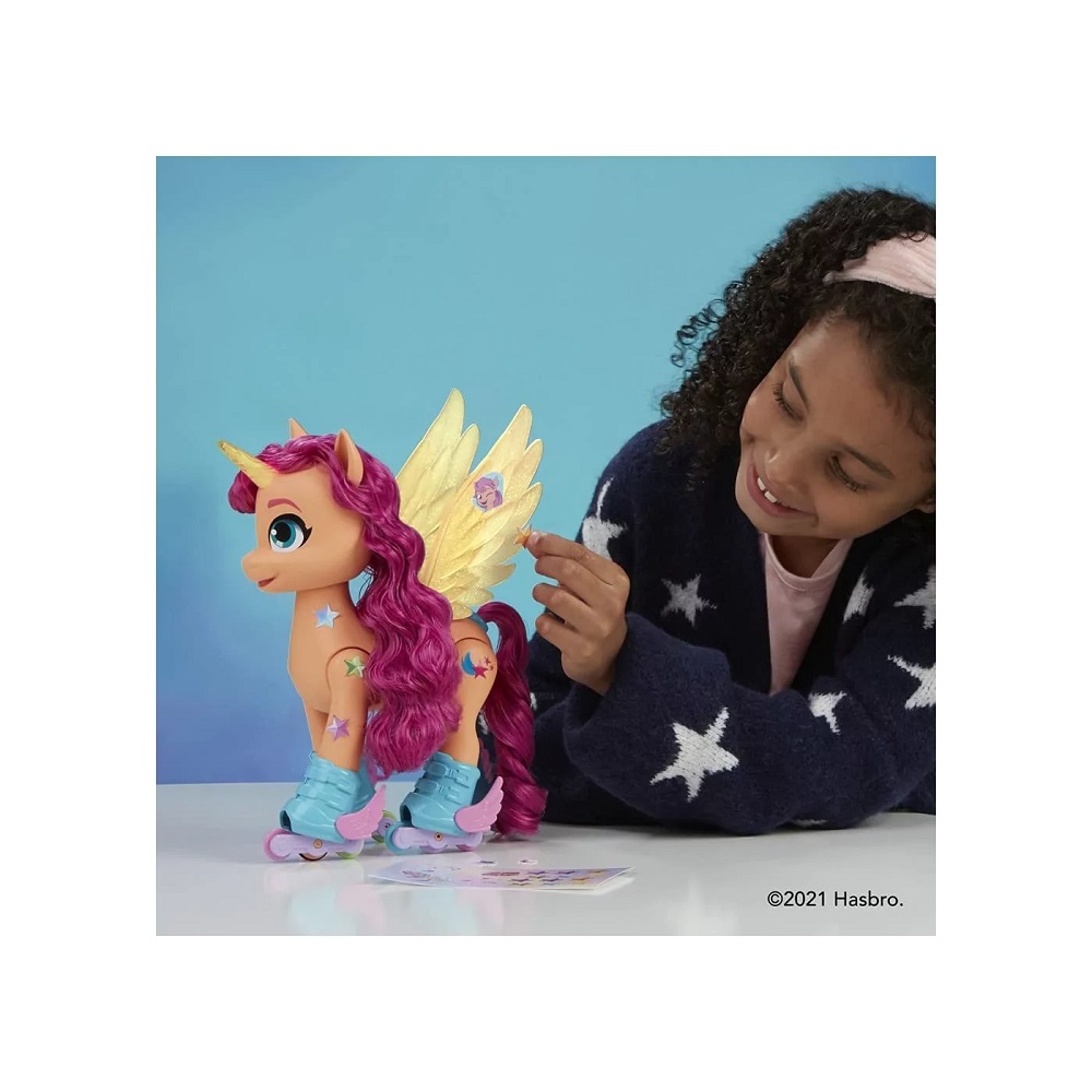 Hasbro - My Little Pony , Sing N Skate, Sunny Starscout  22Cm F1786