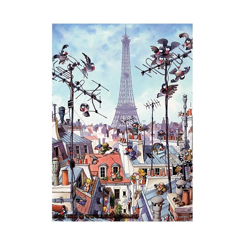 Heye - Puzzle Eiffel Tower 1000 Pcs 29358