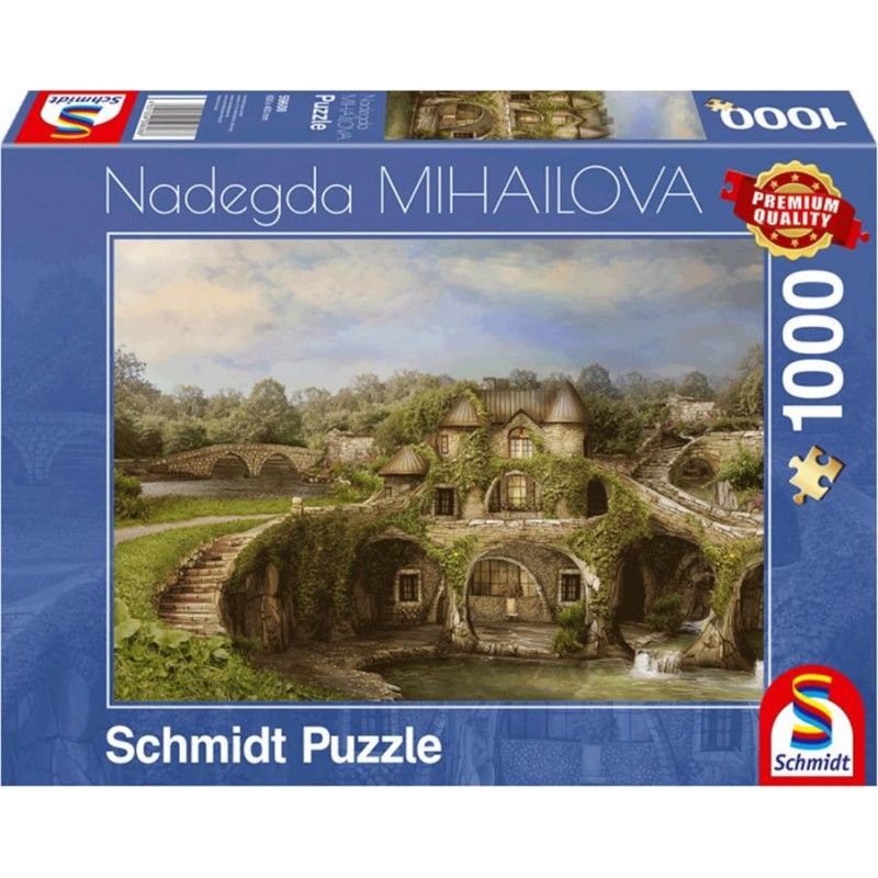 Schmidt Spiele – Puzzle Nature House 1000 Pcs 59608