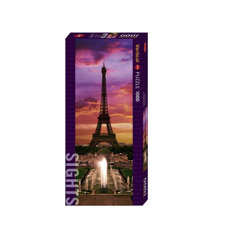 Heye Puzzle 1000 Pcs - Vertical Sights - Eiffel Tower, Paris  29551