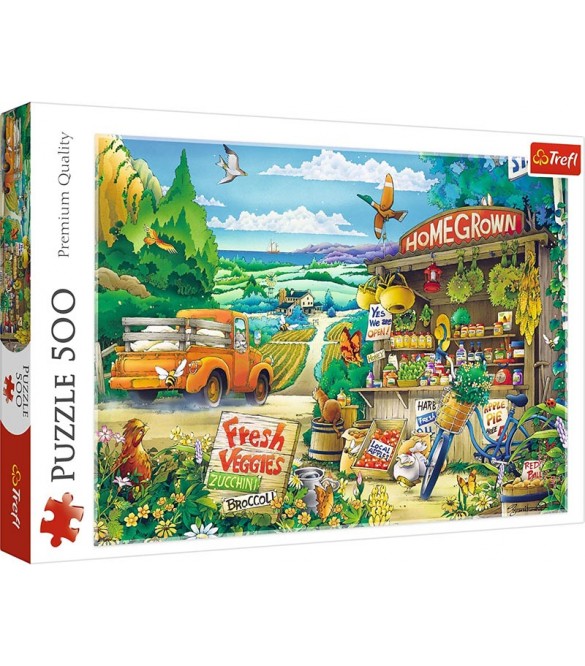 Trefl Puzzle 500 Pcs Morning in the Country 37352