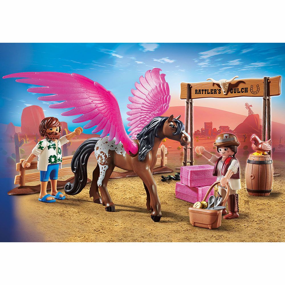 Playmobil The Movie - Η Μάρλα Και Ο Ντελ Στην Άγρια Δύση 70074