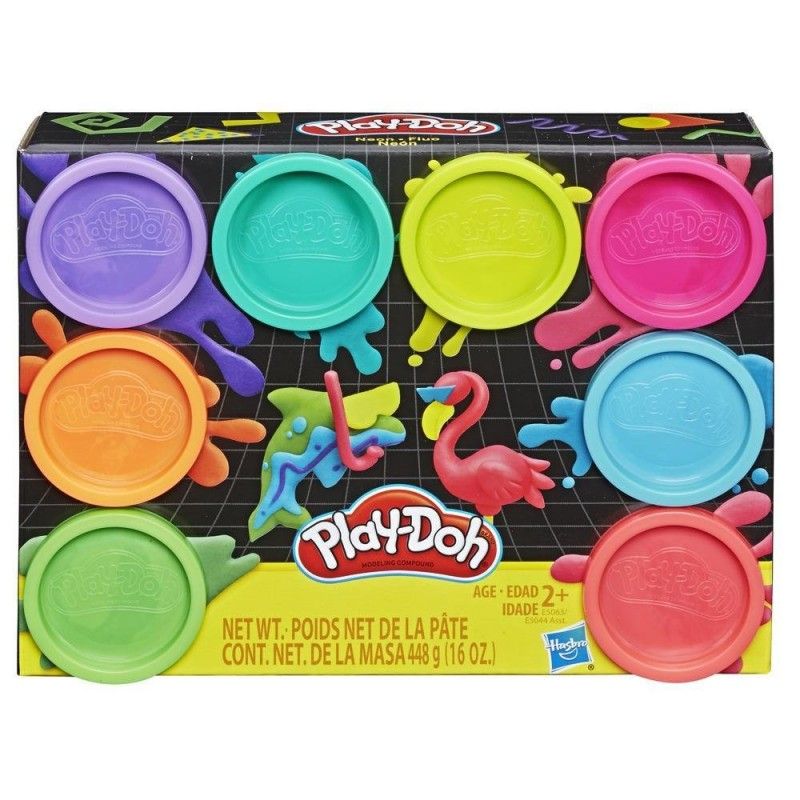 Hasbro Play-Doh - Neon 8 Pack E5063 (E5044)