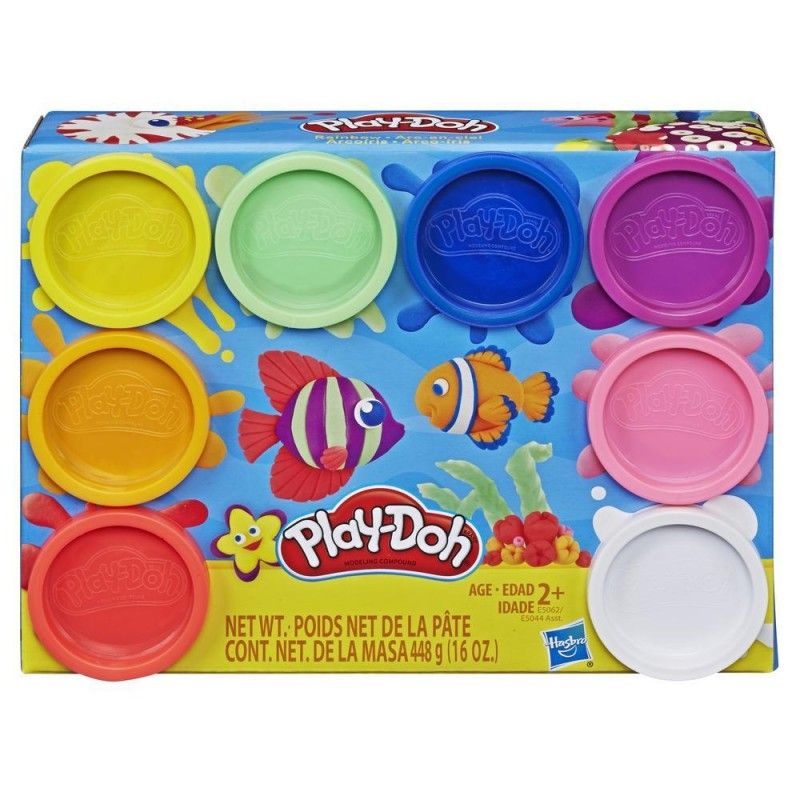 Hasbro Play-Doh - Rainbow 8 Pack E5062 (E5044)