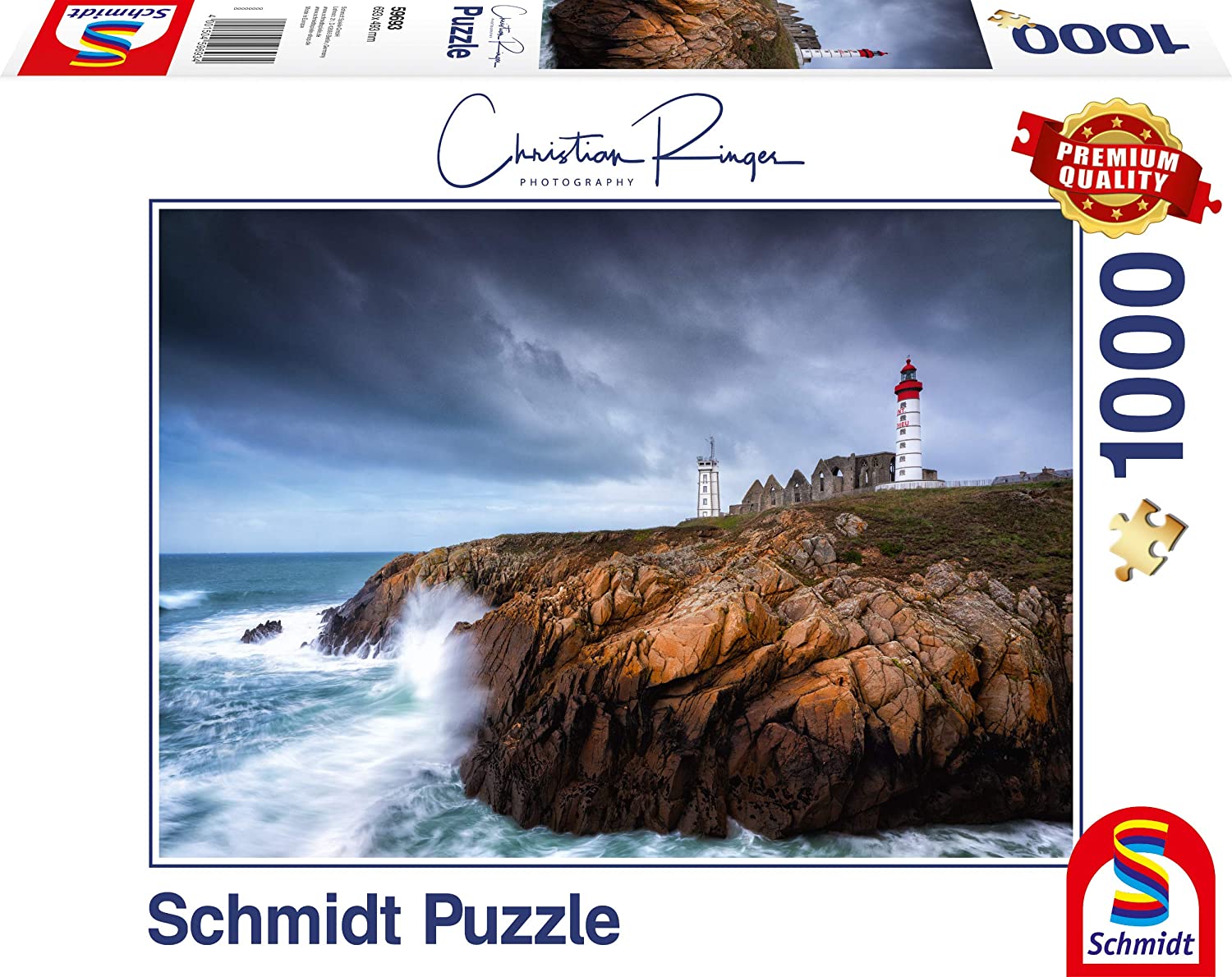 Schmidt Spiele – Puzzle St.Mathieu 1000 Pcs 59693