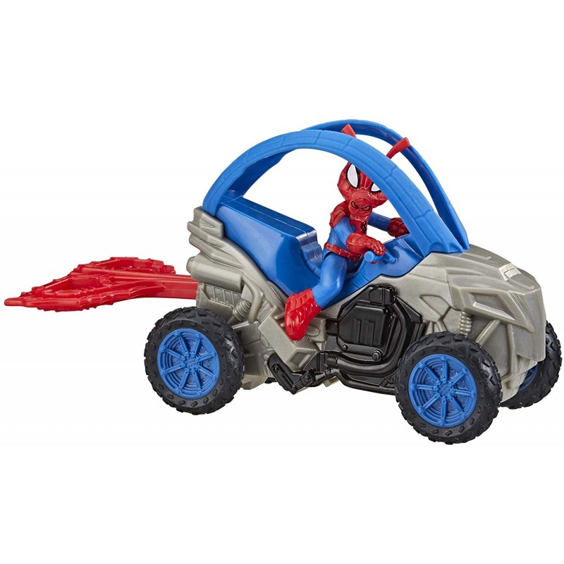 Hasbro - Marvel Spider-Man Rip N Go, Spider-Ham Stunt Vehicle E7738 (E7332)
