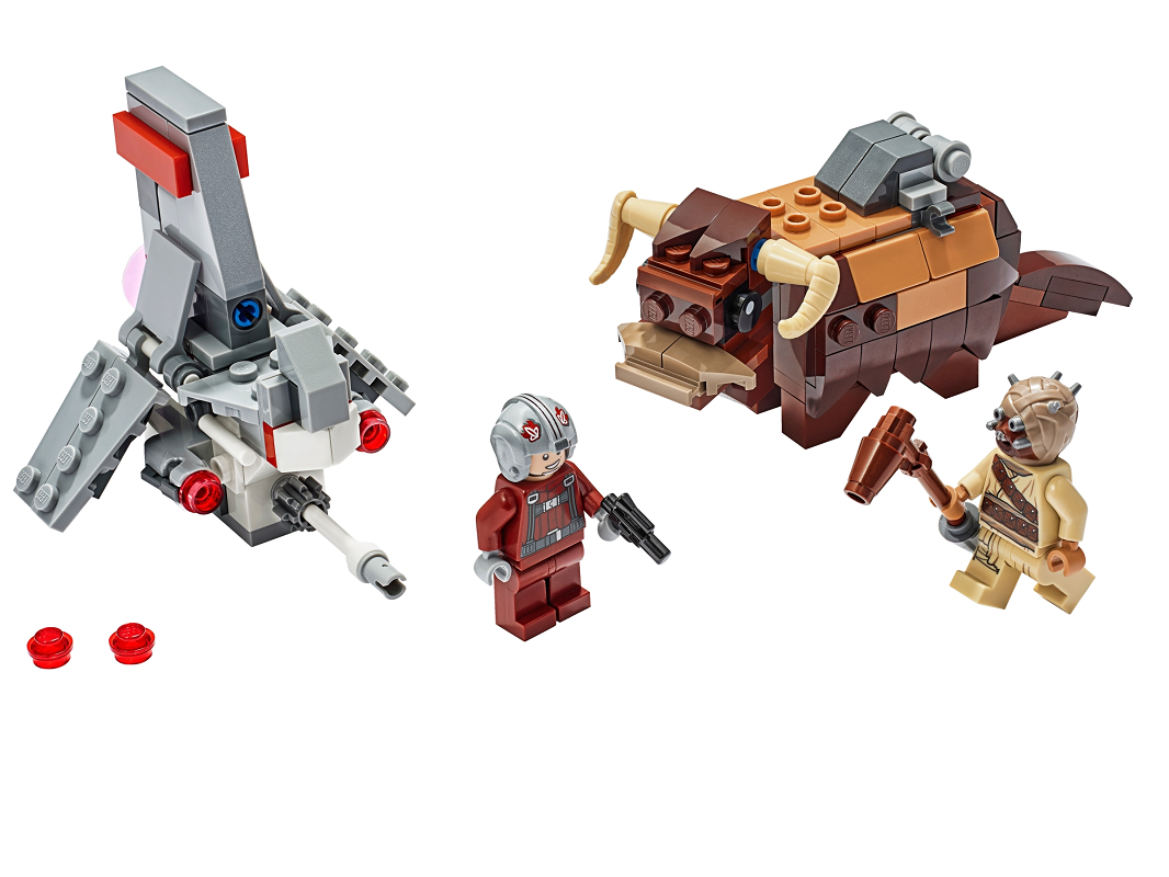 Lego Star Wars TM T-16 Skyhopper vs Bantha Microfighters 75265