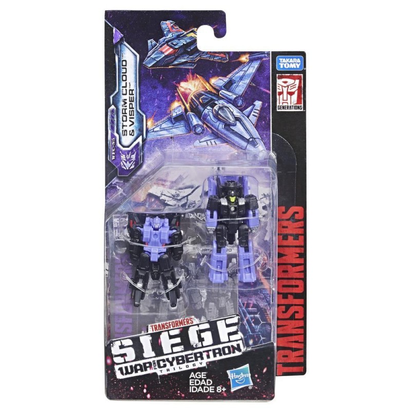 Hasbro Transformers - Generations War For Cybertron Siege Storm Cloud And Visper E3560