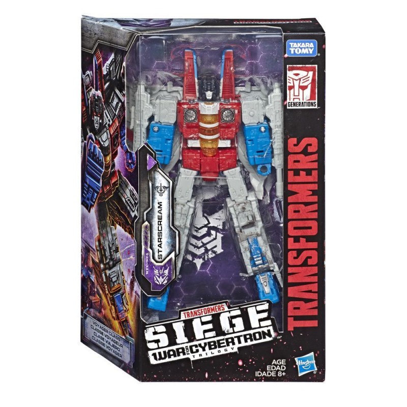 Hasbro Transformers - Generations War For Cybertron Siege Voyager WFC-S50 Starscream E3544