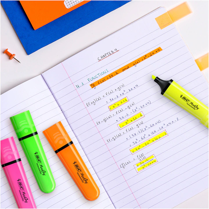 Bic Highlighter - Yellow Neon 374286