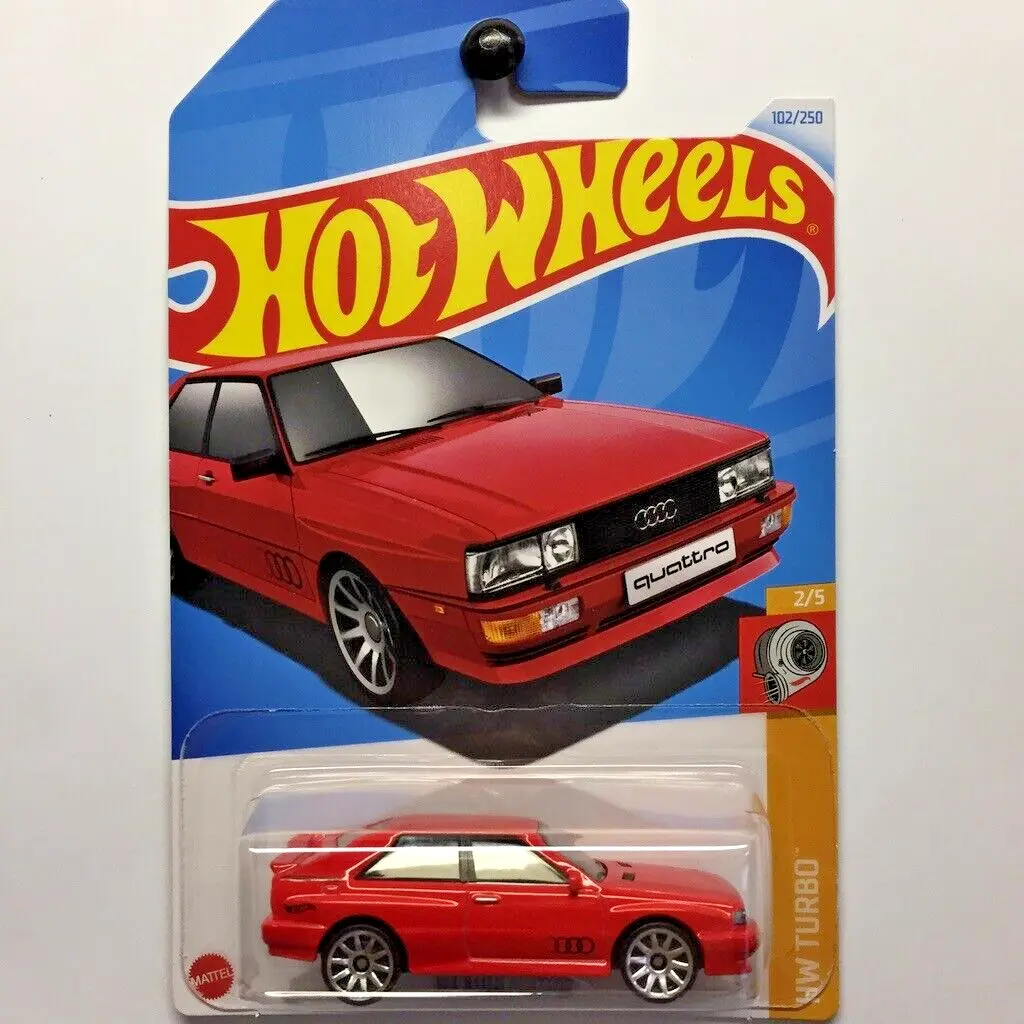 Mattel Hot Wheels - Αυτοκινητάκι HW Turbo, '87 Audi Quattro Red 2024 (2/10) HRY55 (5785)