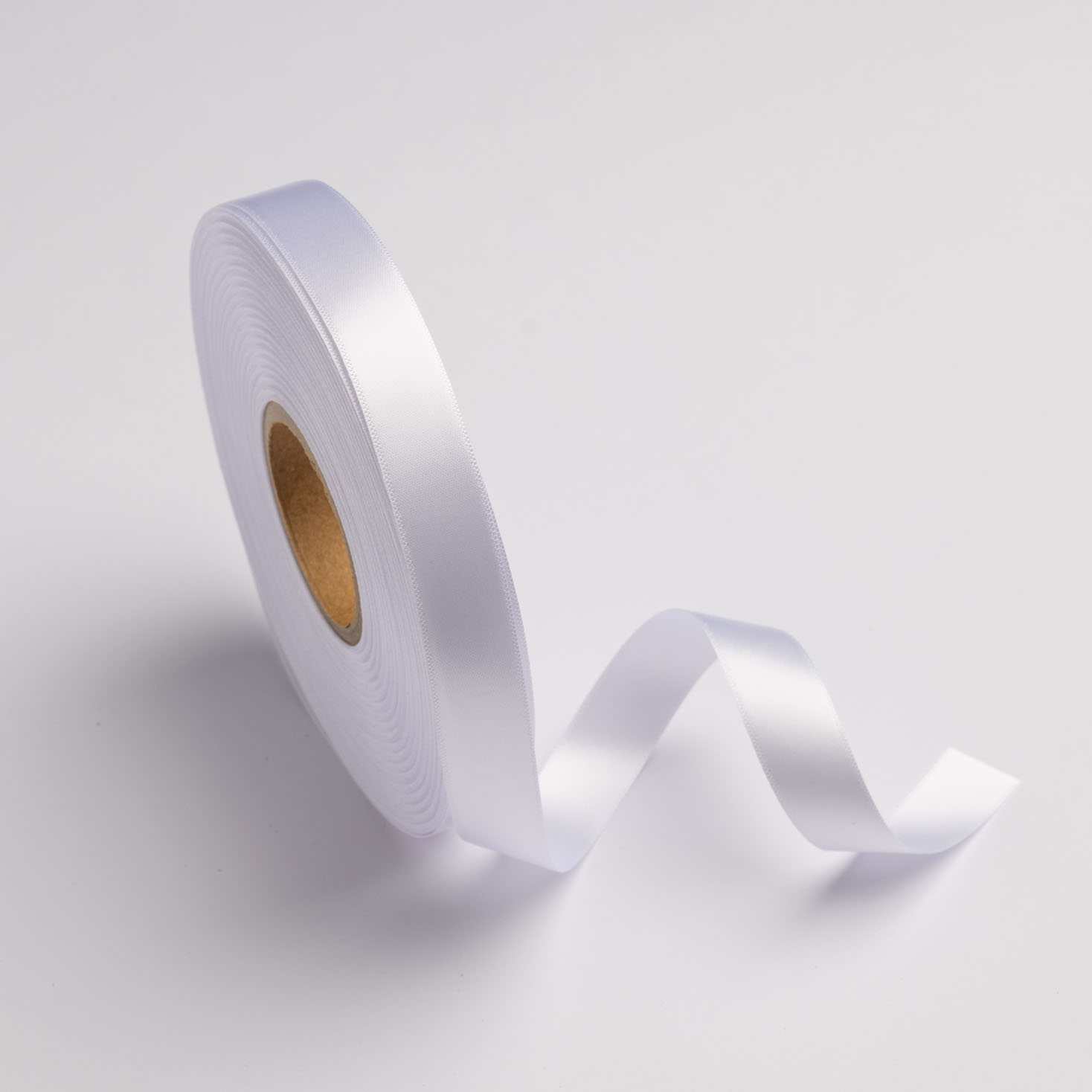 Kyriacou - Κορδέλα Σατέν Διπλής Όψης Με Ουγιά, 16mmX50M, White SAP5XXXX-X16X50-01XXXX