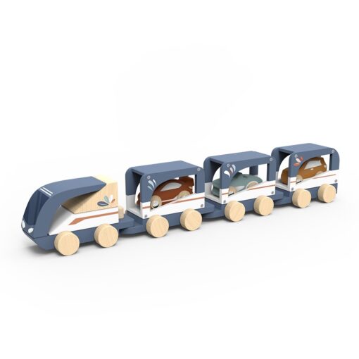 Speedy Monkey - Ξύλινο Εμπορικό Τρένο Με 3 Οχήματα 45,5x7x8 cm SP1024 Speedy Monkey - Ξύλινο Εμπορικό Τρένο Με 3 Οχήματα 45,5x7x8 cm SP1024
