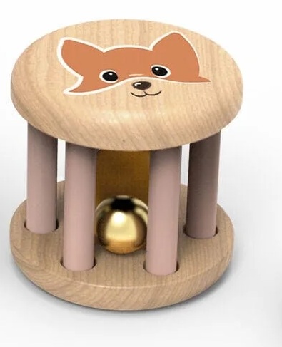 Speedy Monkey - Ξύλινη Κουδουνίστρα, Fox 7.5cm SP1043