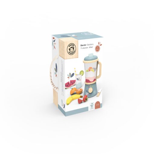 Speedy Monkey - Ξύλινο Μπλέντερ Με Φρούτα 12,5×12,5×21 cm SP3011 Speedy Monkey - Ξύλινο Μπλέντερ Με Φρούτα 12,5×12,5×21 cm SP3011