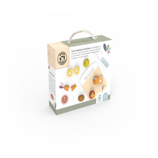 Speedy Monkey - Ξύλινη Πλάκα Κοπής Φρούτων Και Λαχανικών 20×15,5×0,5 cm SP3013