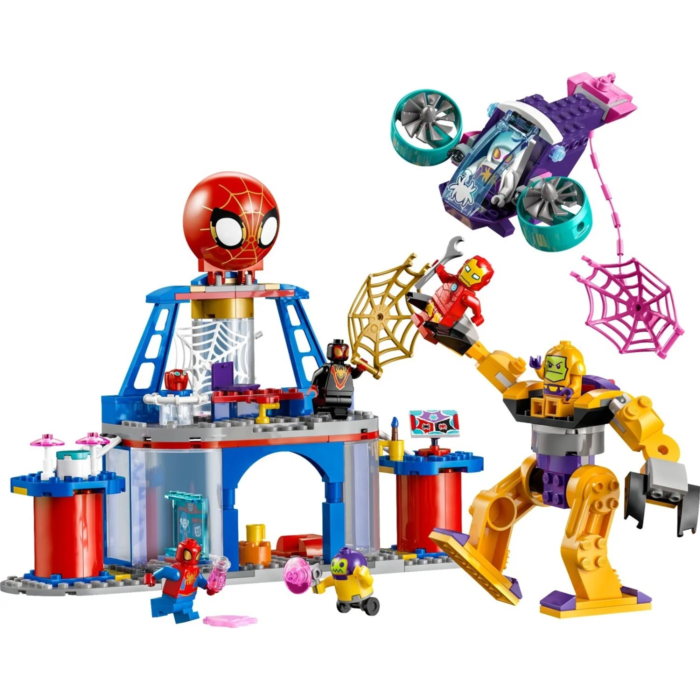 Lego Marvel - Super Heroes Team Spidey Web Spiner Headquarters 10794