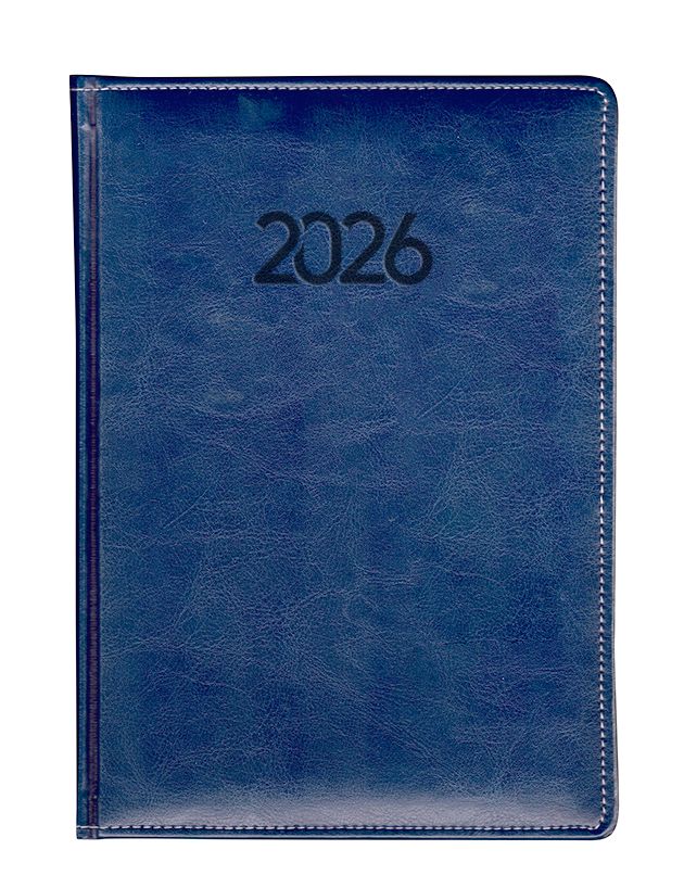 Υδρόγειος - Ημερήσιο Ημερολόγιο Thermal P.U. 2026, Blue 17x24 0442