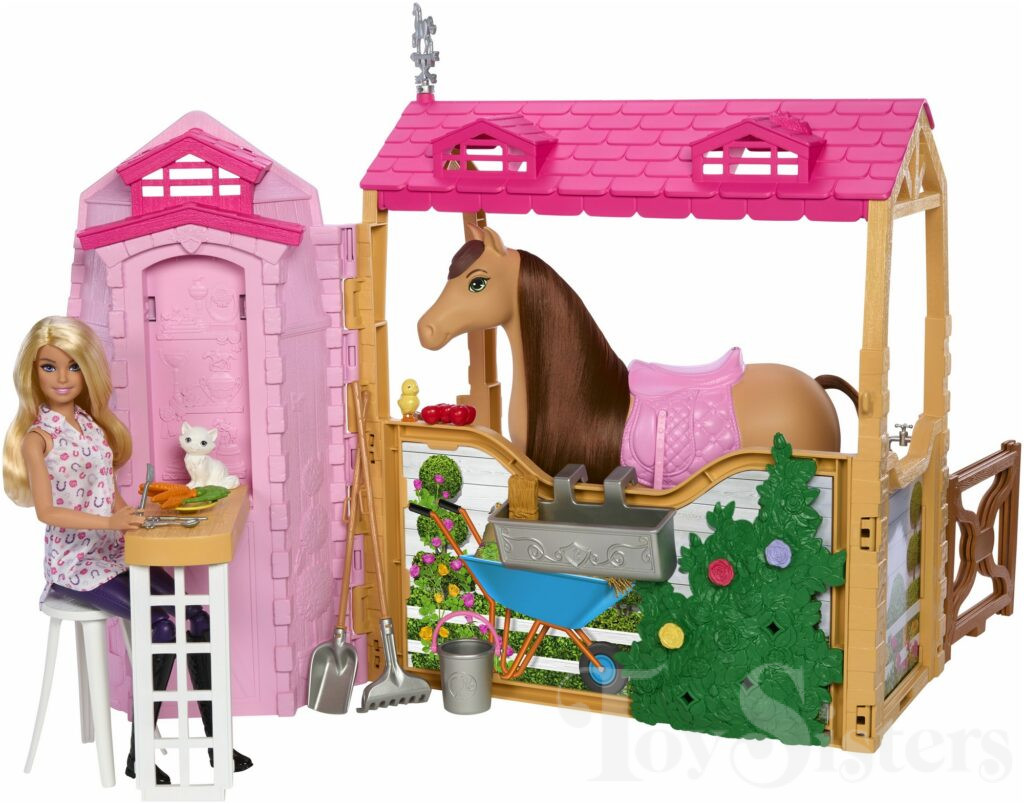 Mattel Barbie - Barbie Mysteries The Great Horse Chase Ultimate Stable Playset HXJ44