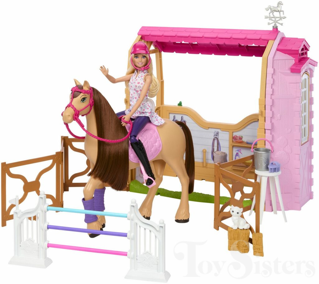 Mattel Barbie - Barbie Mysteries The Great Horse Chase Ultimate Stable Playset HXJ44