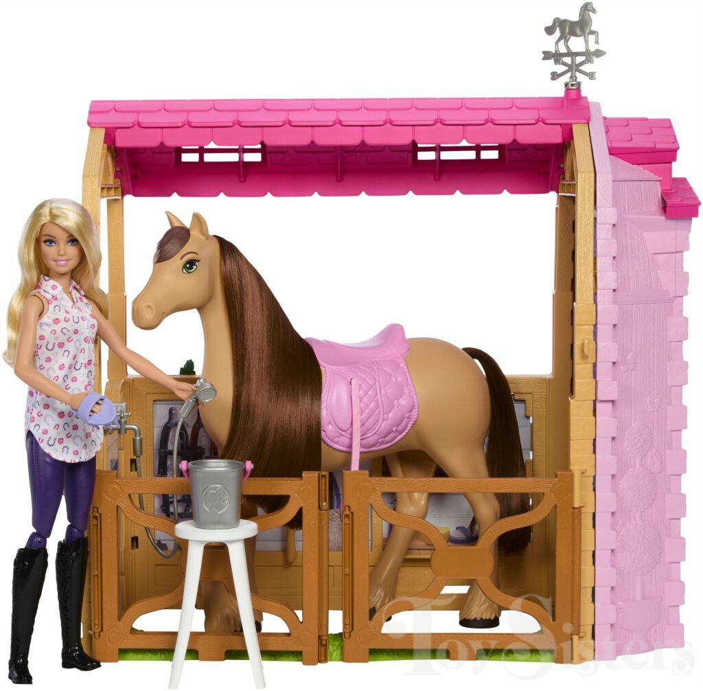 Mattel Barbie - Barbie Mysteries The Great Horse Chase Ultimate Stable Playset HXJ44