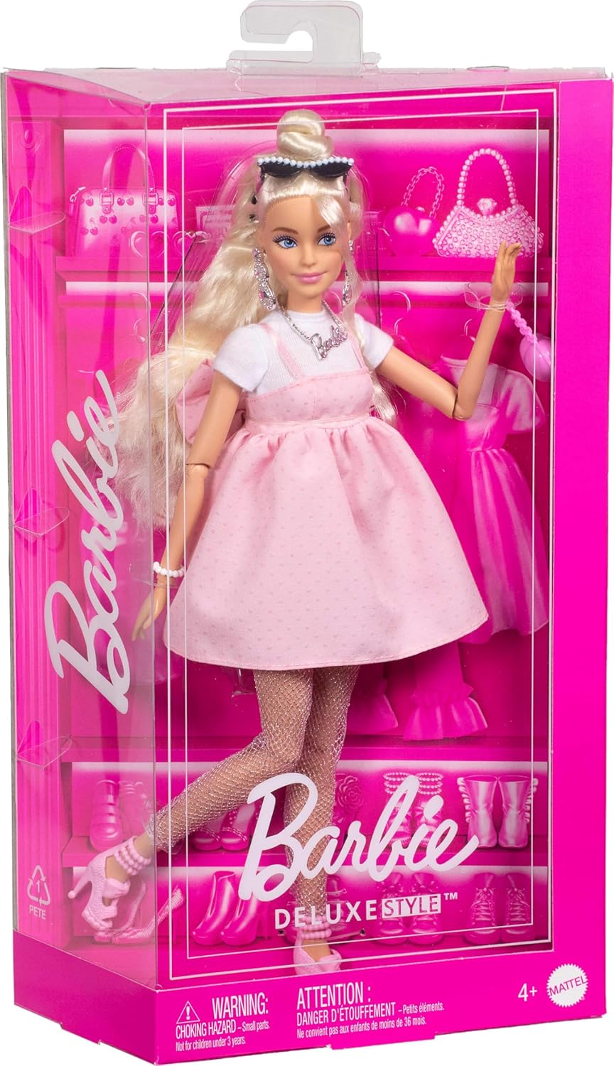 Mattel Barbie - Συλλεκτική Deluxe Fashionistas Ξανθιά HYV27 (HYV24)