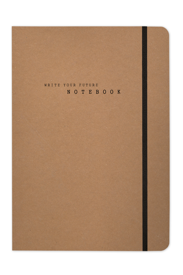 Adbook - Σημειωματάριο Eco Elastic 17x25cm, Tan SM-3213-43