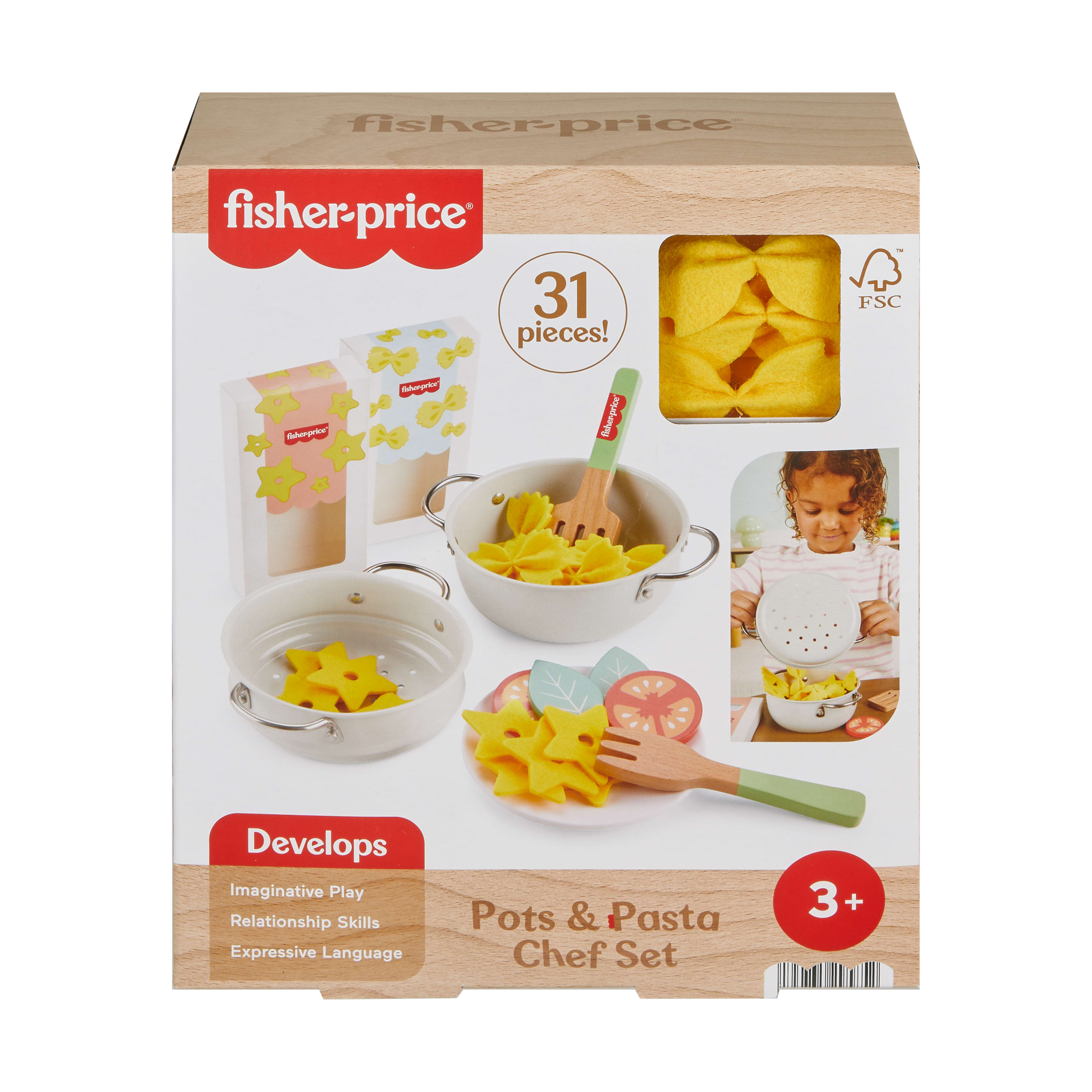 Fisher Price - Pots & Pasta Chef Set JFG14 Fisher Price - Pots & Pasta Chef Set JFG14